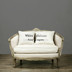 Phong cách nước mỹ sofa lớn đồ nội thất nước Pháp tùy chỉnh sofa phòng khách đôi sofa vải Ghế sô pha