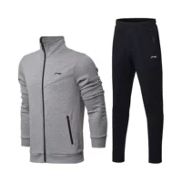 Bộ đồ thể thao Li Ning nam 2019 mới đào tạo loạt áo len dài tay Áo len quần thể thao AWEN015 - Thể thao sau bộ quần áo adidas nam mùa hè