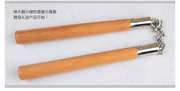 Thiết bị Nunchaku rắn Li Xiaolong võ thuật đăng nhập côn nhị khúc hai gậy gỗ tự vệ - Các môn thể thao khác