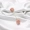Nhật Bản kẹo mút acetate bóng bun đôi đầu bóng áo len trâm cài phụ kiện tóc in lưới màu đỏ với cùng một đứa trẻ - Trâm cài hoa cài áo