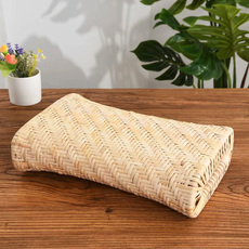 Подушка 天然真藤手工编织夏天凉枕成人老人枕镂空透气酒店汗蒸藤编枕家用