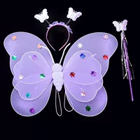 Нет легкого двойного пурпурного трехлетнего набора