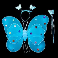 Нет легкого двойного синего тройного костюма