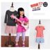 Cô gái mặc quần áo trẻ em mô hình mô hình đồ nội thất quần áo sàn đứng một nửa chiều dài ảnh trẻ em bàn người - Cửa hàng quần áo Cửa hàng quần áo