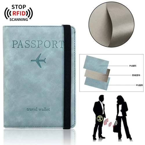 Чехол для паспорта, сумка для паспорта, универсальный защитный чехол, сумка для путешествий, простой и элегантный дизайн