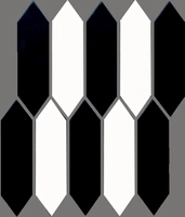 Черно -белый смешанный цвет