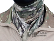 Lực lượng đặc biệt khăn quân đội fan lĩnh vực ngoài trời khăn thoáng khí khăn vuông ngụy trang khăn trùm đầu 17 mã màu