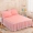Váy ngủ ren đơn mảnh màu hồng công chúa gió pad chống trượt bảo vệ dày clip clip bìa giường - Váy Petti giường váy