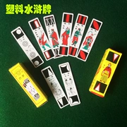 Tiền bối Giải trí Thẻ nhựa Chai nước Chai nước Nhân vật Ông già Mahjong Solitaire Thẻ dài - Các lớp học Mạt chược / Cờ vua / giáo dục