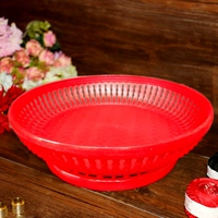 Большой красный пластиковый тип Cingle Line Basket