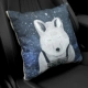 Starry Bear 【Liney Pillow стеганое одеяло двойное использование】