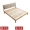 Nordic gỗ rắn giường đôi 1,8 m bằng 1,5m màu gỗ giường mềm master bedroom kinh tế Nhật Bản hiện đại nhỏ gọn - Giường giường sắt 2 tầng