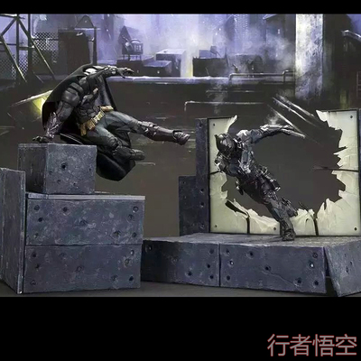 taobao agent New Bat Movie Agan Original Dark Knight Crazy Council Akam Fighting Scenery Model Model Model Model