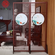 Màn hình vách ngăn phòng khách thời trang đơn giản hiện đại Trung Quốc màn hình gấp hiên phòng ngủ gỗ rắn văn phòng trần nhà rỗng - Màn hình / Cửa sổ