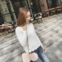 Mimius (không trả lại) áo len blouse M5285 áo kiểu nữ đẹp 2021