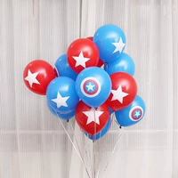 Детский макет подходит для фотосессий, украшение, воздушный шар, капитан Америка, подарок на день рождения, 10 дюймов