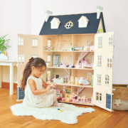 chứng khoán trong nước Vương quốc Anh Lê Toy Văn nhà búp bê đồ chơi trẻ em chơi nhà hai ba khu nhà Palace