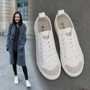 Ngôi sao với những cô gái cùng giày vải phẳng văn học sinh viên giày trắng với phiên bản Hàn Quốc của căn hộ màu trắng với đôi giày giản dị giầy cao cổ nữ