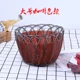 Большой диаметр 19см*высота 14см коричневый