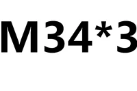 Белый M34*3