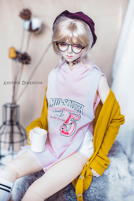 taobao agent [AD] BJD baby clothing-Honey Bubbles sleeveless round neck T-shirt sweater (/1/3/uncle)