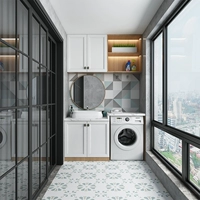 Нордическая маленькая свежая плитка 300x300 Foshan ванная плитка кухня пластин против стекла на полу плитки балконы настенные плитки