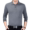 Mùa xuân trung niên nam dài tay t-shirt ve áo bông áo len trung niên cha nạp lỏng từ bi của người đàn ông áo sơ mi phần mỏng