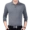 Mùa xuân trung niên nam dài tay t-shirt ve áo bông áo len trung niên cha nạp lỏng từ bi của người đàn ông áo sơ mi phần mỏng áo thun nam trung niên