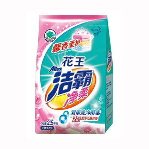 [Attack/洁霸 净柔无磷 洗衣粉 2.5kg]