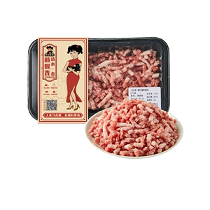Начинка из черного свиного жира и нежирного мяса Xiangcun охлажденная (сэндвич-фарш) 300г/коробка