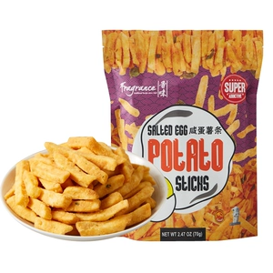 [香味 咸蛋黄薯条 70g 新加坡进口]