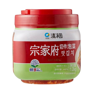 Zongjiafu вырезал kimchi 1,2 кг/банка