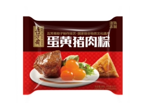 Пельмени Wufangzhai с яичным желтком, свининой и рисом 500г (5 шт.)