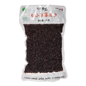 Фасоль Zhongnong Jinma красная адзуки маринованная с медом 1кг/пакет