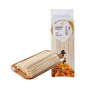 [盒马 手工空心粗面 400g]