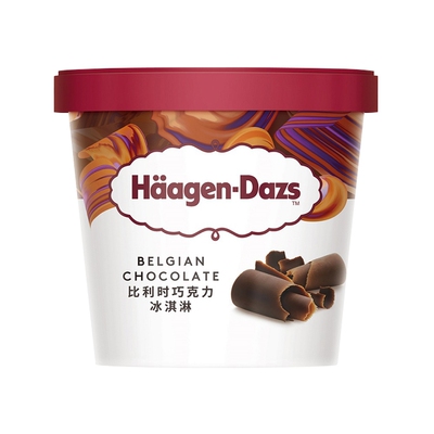 [Bing Shuang специальная линия] Hagens Das Billy Chocolate Ice Cream 81g France Импортирована