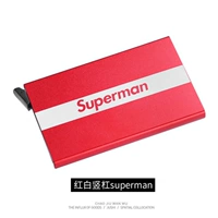 Красная коробка карт Супермена