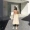 Mùa thu và mùa đông váy siêu lửa Tính khí Hàn Quốc Một từ váy len cao eo đan phần dài váy phụ nữ thủy triều