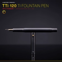 TTI-120 Titanium Pen Starry Sky Black