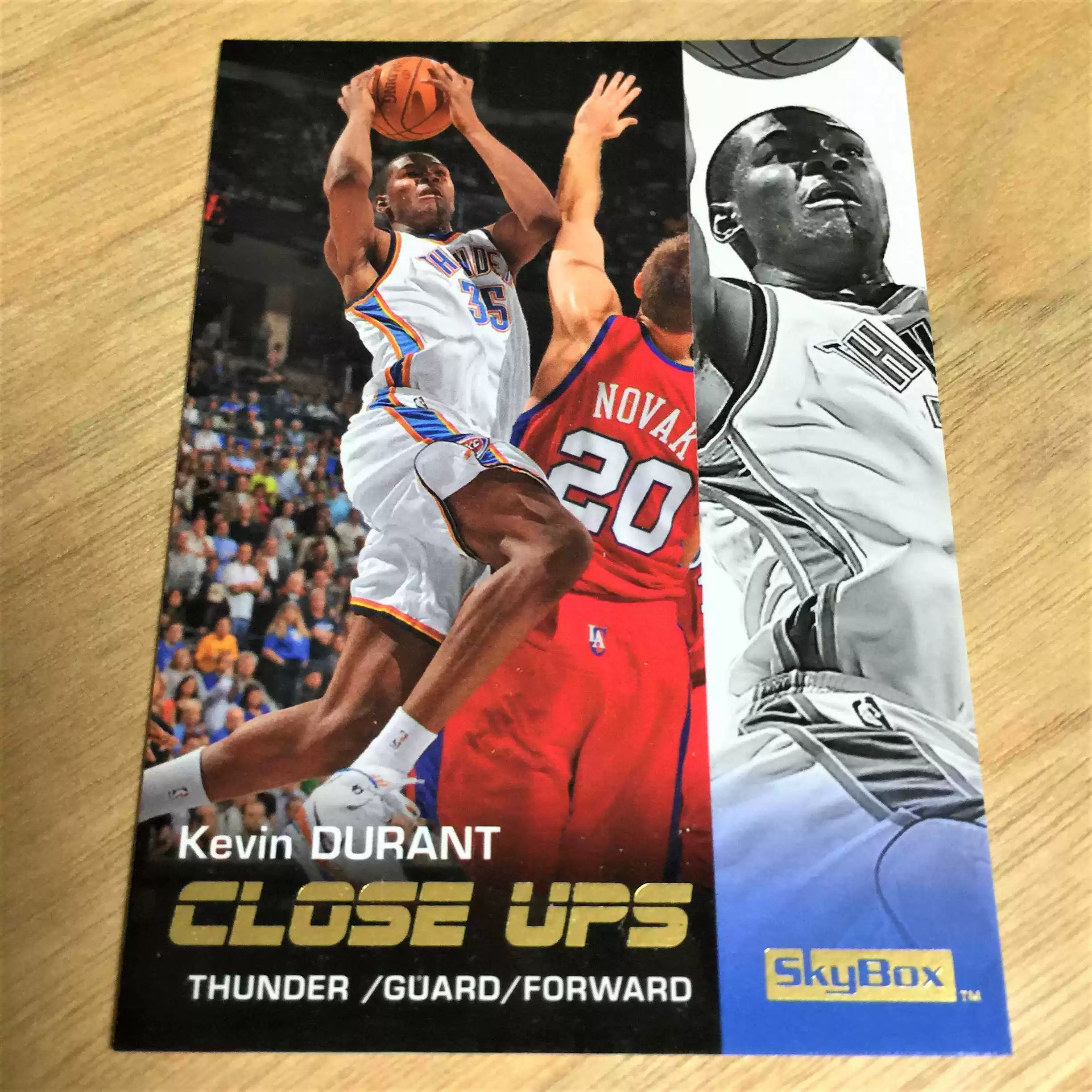 [★KEVIN DURANT ★09 UD SKYBOX CLOSE UPS197]