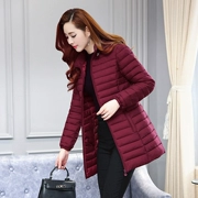 Chống mùa giảm giá giải phóng mặt bằng bông phù hợp với phần dài Hàn Quốc bông áo phụ nữ lỏng lẻo chất béo mm bông áo khoác mùa đông quần áo nữ mùa đông áo khoác