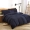 Bộ đồ giường một gia đình bốn mục đích kép màu ký túc xá đơn giản khăn trải giường ba mảnh chăn bốn bộ 3 người đúp - Khăn trải giường ra giường màu xám