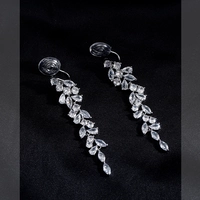 Спираль от комаров с кисточками, клипсы, легкий роскошный стиль, без проколов ушей