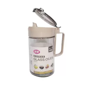 [安买雅思玻璃油壶 600ml （15*8.5cm）]