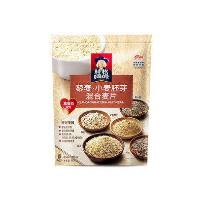 Овсяная смесь Quaker с киноа и зародышами пшеницы 600г/пакет