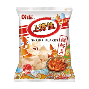 Shanghaojia свежие креветки чипсы 40 г/пакет