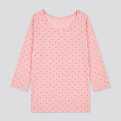 Uniqlo Baby/Mound Chiefttech U воротник T -Fore (длинные рукава) 429859 Uniqlo