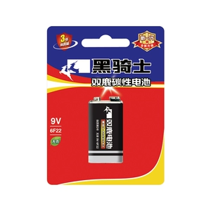 Углеродный аккумулятор Shuanglu Black Knight 9 В, 1 упаковка