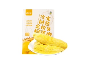 Golden Pillow Durian Meat Замороженный в твердом переплете 1 коробка-250-300г-необходимо разморозить