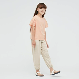 UNIQLO Детская одежда/Необычные брюки для девочек (Домашние брюки) 434594 UNIQLO